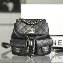 [TOP-TIER↑]CHANEL 샤넬 23P 더블 포켓 빈티지 백팩